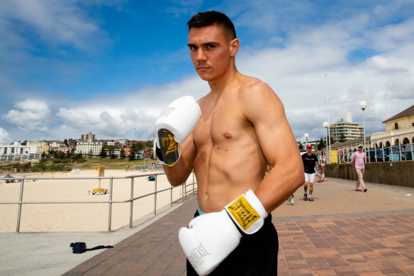 Tim Tszyu could be just one victory away from a world title shot.