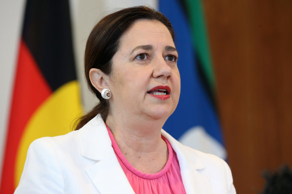 “We’re still in the midst of a pandemic”: Queensland Premier Annastacia Palaszczuk.