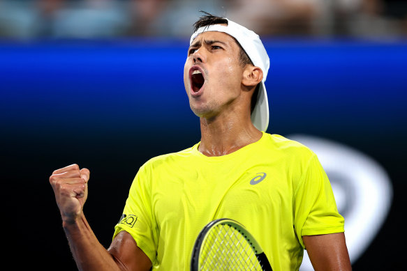 Jason Kubler wins another singles match in Sydney at the United Cup.