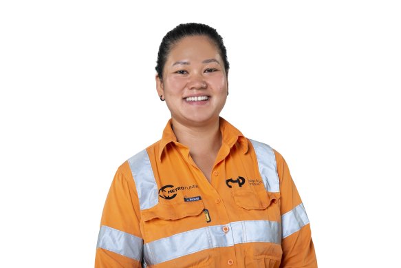 Civil construction apprentice Chhunly Taing 