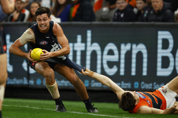 Jack Silvagni has been dropped.