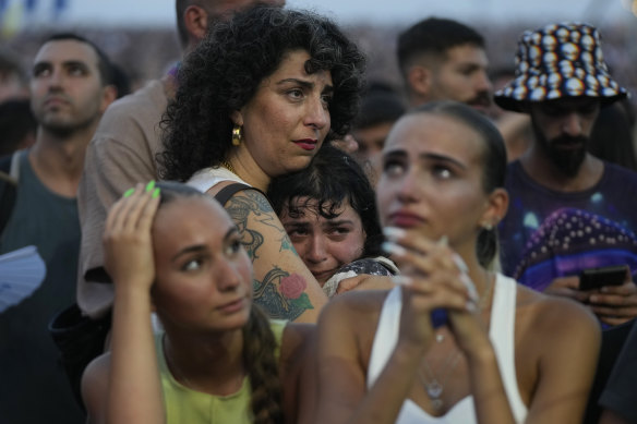 Young Israelis last month returned to the site of the Nova dance festival, the site of one of the worst massacres of October 7.