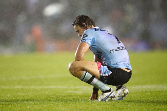 Nicho Hynes comes to terms with another tough defeat.