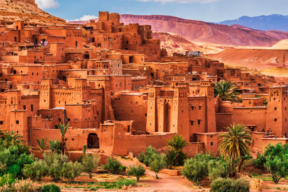 Ait Benhaddou - an ancient city in Morocco.