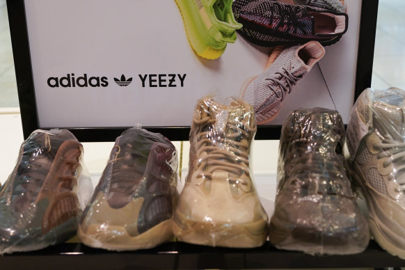 Yeezy sneakers often trade on the resale market for hundreds more than their original price.