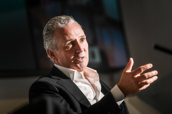 Telstra CEO Andrew Penn is confident the worst is behind the telco giant. 
