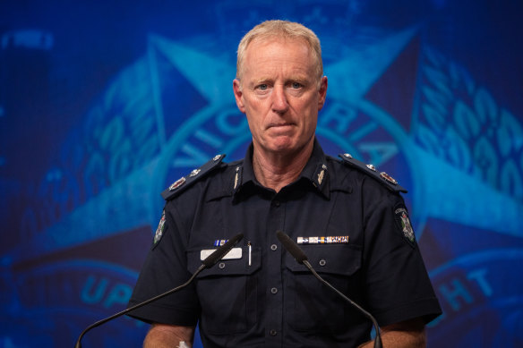 Victoria Police Deputy Commissioner Rick Nugent.