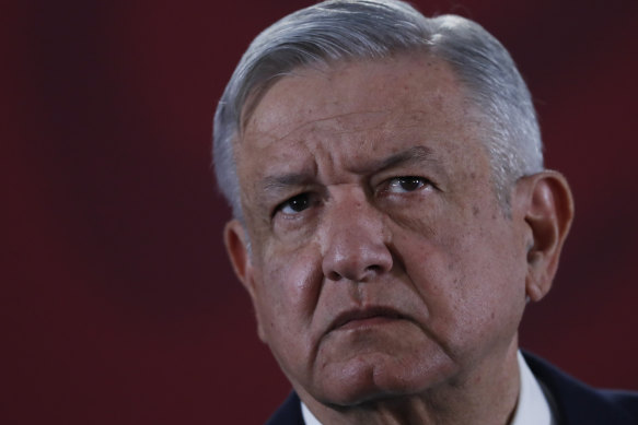 Mexican President Andres Manuel Lopez Obrador.