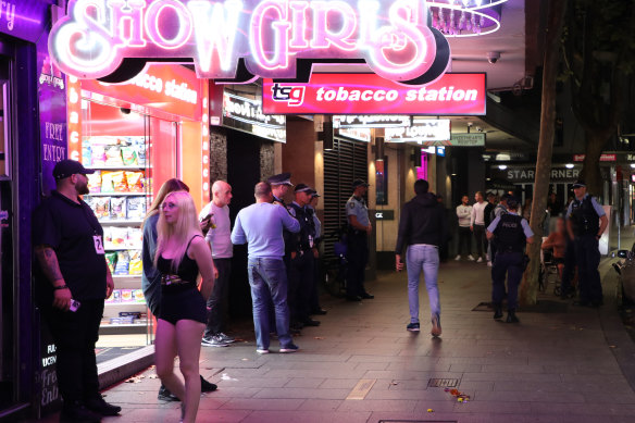 Authorities and local businesses are trying to revive the night-time economy in the once-notorious nightclub strip. 