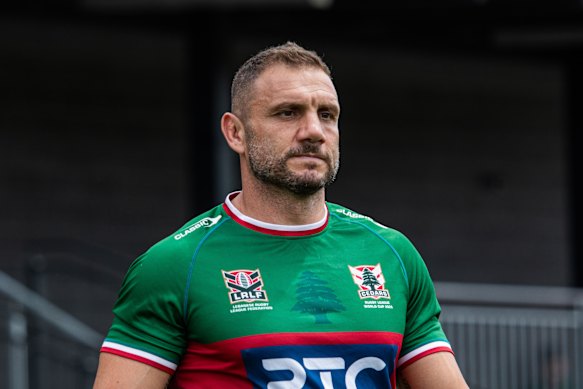 Assistant Robbie Farah has been a hit with the Lebanon team.