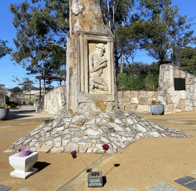 Box Flat mine memorial on Swanbank Road at Ipswich recognising the 17 miners who lost their lives in 1972 and the 18th who died later as a result of explosion injuries.