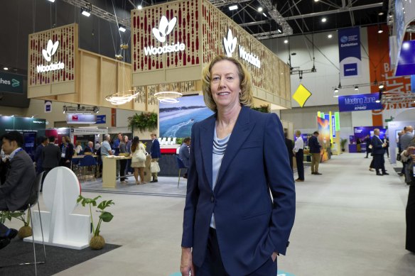 Woodside chief executive Meg O’Neill said the market for lower carbon ammonia was growing.