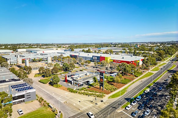 The Harvey Norman Centre Knoxfield at 1464 Ferntree Gully Road. 