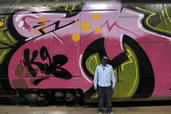 Obra do grafiteiro MACH. 