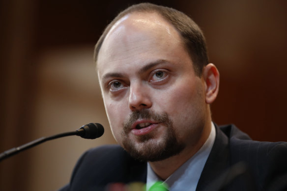 Opposition activist Vladimir Kara-Murza was poisoned twice, in 2015 and then again in 2017. 