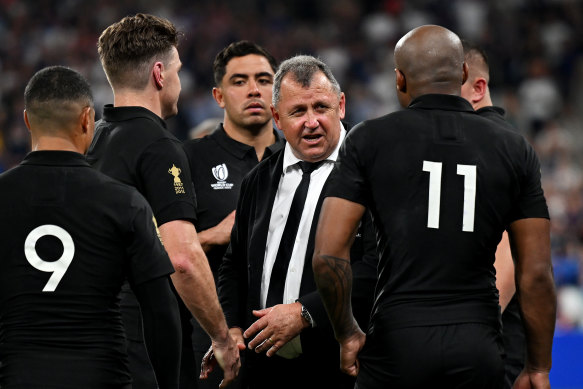 Ian Foster’s last game as All Blacks coach will be the World Cup final against the Springboks.