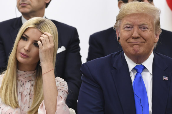 President Donald Trump may have Joe Biden and his son Hunter in his sights, but Trump's own family could yet cause him embarrassment as claims of nepotism and profiting from the Oval Office persist.