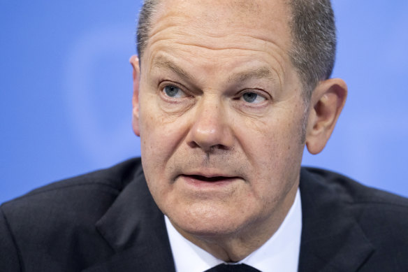 Inaction on Russia: German Federal Chancellor Olaf Scholz.