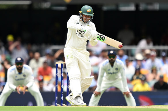Usman Khawaja scores more freely with a proactive opening partner.