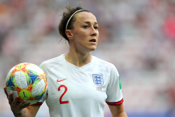 England defender Lucy Bronze was named UEFA's women's player of the year.