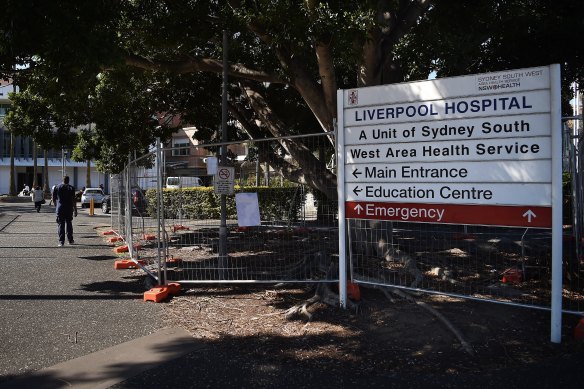 A "mystery" case identified in NSW last week attended Liverpool Hospital.