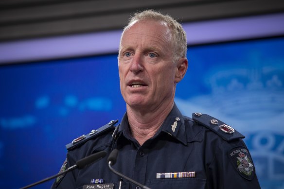 Victoria Police Deputy Commissioner Rick Nugent.