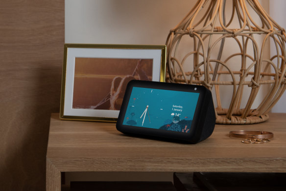 The Echo Show 5 is Amazon's smallest and least expensive smart display. Show also comes in 8- and 10-inch sizes.