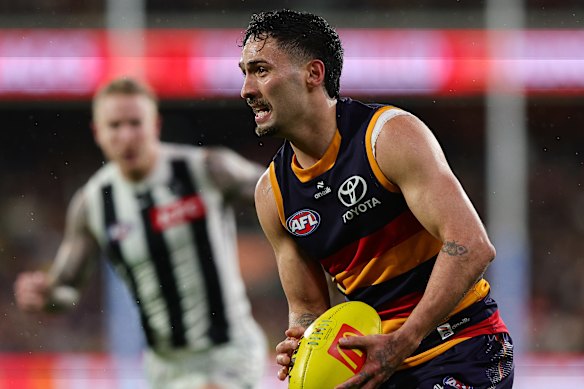 The Crows will face Collingwood for the first time since Izak Rankine was suspended for using a homophobic slur. 