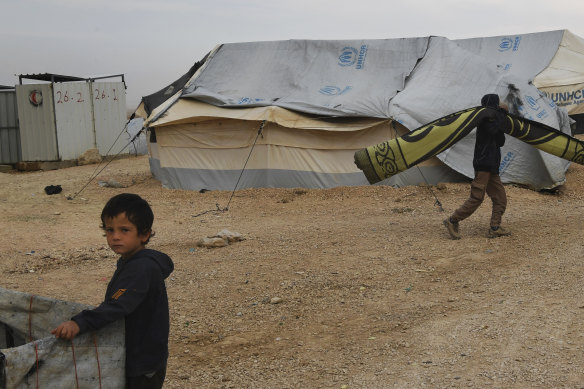 Australian women inside the camp say food is becoming increasingly scarce.