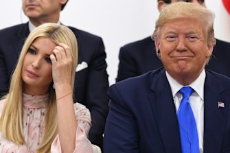 President Donald Trump may Joe Biden and his son Hunter in his sights, but Trump's own family could yet cause him embarrassment as claims of nepotism and profiting from the Oval Office persist.