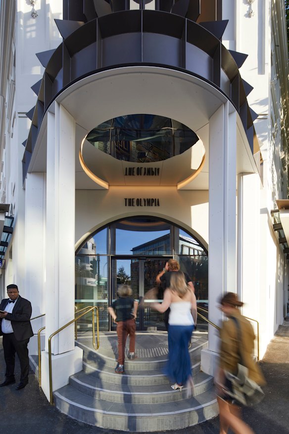When TZG started in 2018, the building had been vacant for decades and its distinctive bell-shaped porte-cochere was long gone.