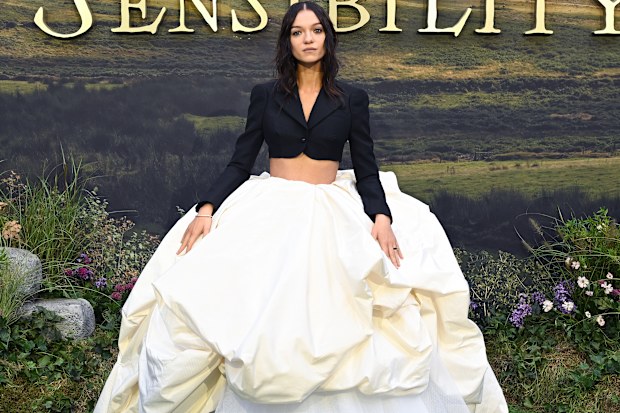 Esmé Creed-Miles attends the Universal Pictures World Premiere for “Sense & Sensibility”