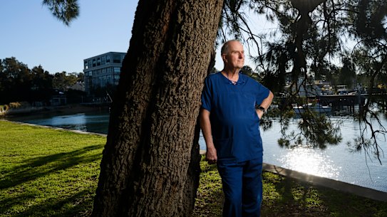 63 year-old retired Nurse Bruce Dowd has returned to the COVID-19 frontline. 