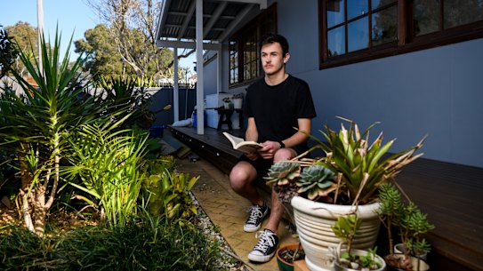 School captain of Narrabeen Sports High School Jackson Dowling.