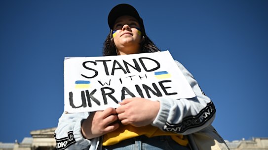 The democratic world has been galvanised in support of Ukraine.