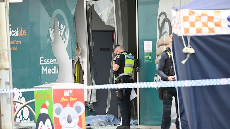 Workers describe horror after man killed in medical centre crash