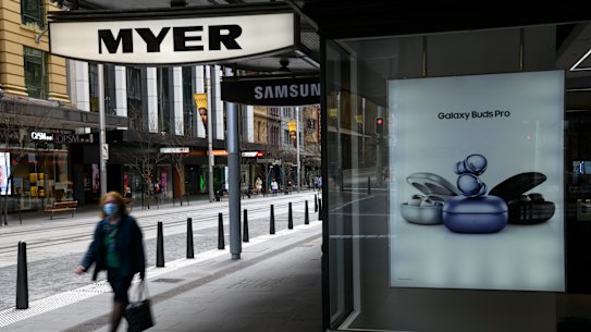 Myer previewed its strongest numbers since 2017 last month. 