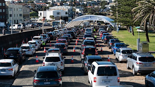 Sydney is in lockdown as COVID takes hold in the city.