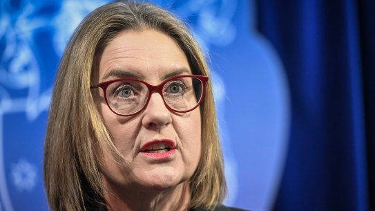 Victorian Premier Jacinta Allan, whose government wants a ‘no disadvantage test’ over international student caps.