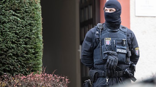 Germany raids