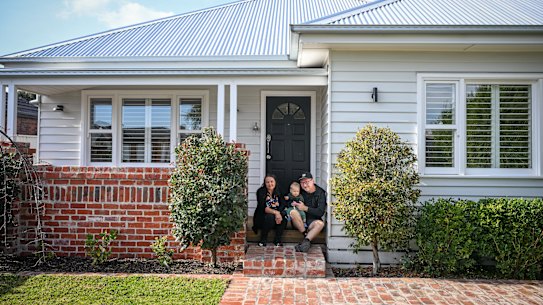 The couple is nervous about selling their home, but have had advice that now is the right time.