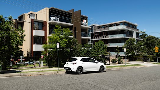 Low-rise apartment blocks in targeted suburbs such as Gordon will be difficult for developers to acquire.