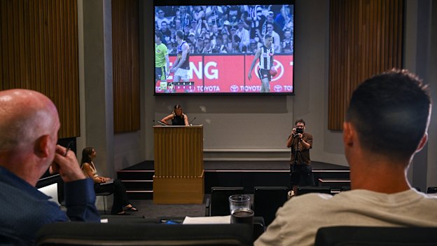 Scott Pendlebury commentates the grand final with The Age’s chief football writer, Jake Niall.