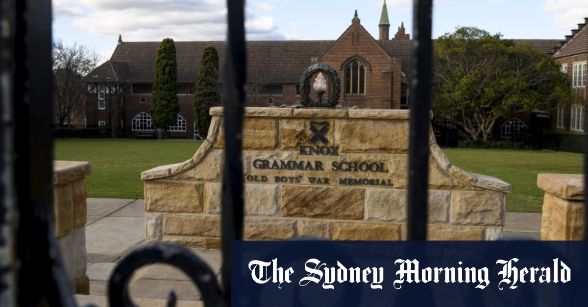 Boys and girls at other schools ‘involved’ in Knox Grammar scandal – Sydney Morning Herald
