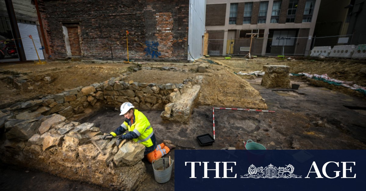 Melbourne’s own ‘Pompeii’: Buried neighbourhood found in Bennetts Lane