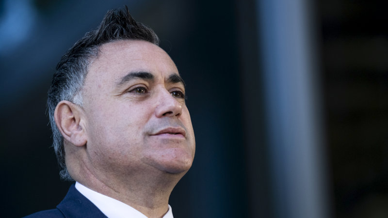 John Barilaro makes the political Z-grade