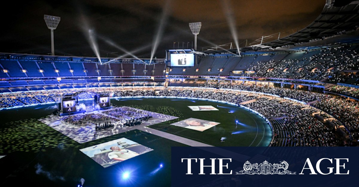 Shane Warne service: Top five moments from MCG celebration of cricket great's life - Vimarsana News