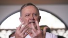 Anthony Albanese at the Garma Festival earlier this month. 