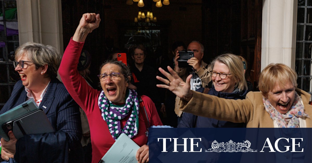 英国の最高の裁判所は、「女性」が生物学的に女性生まれの人であると判断します