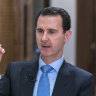Deposed Syrian president Bashar al-Assad.